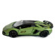 Машинка металева Lamborghini Aventador SVJ63 ламборгіні 1:24 зелений звук світло відкр двері баг капот 21*6*9см (13115)