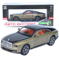 Машинка металл Rolls-Royce Spectre бронза 1:24 свет звук откр двери капот багажник (1416-28)