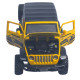 Машинка метал Jeep Wrangler Rubicon АвтоЕксперт жовта 1:32 світло звук інерція 14*6*6 см (LF-05124)