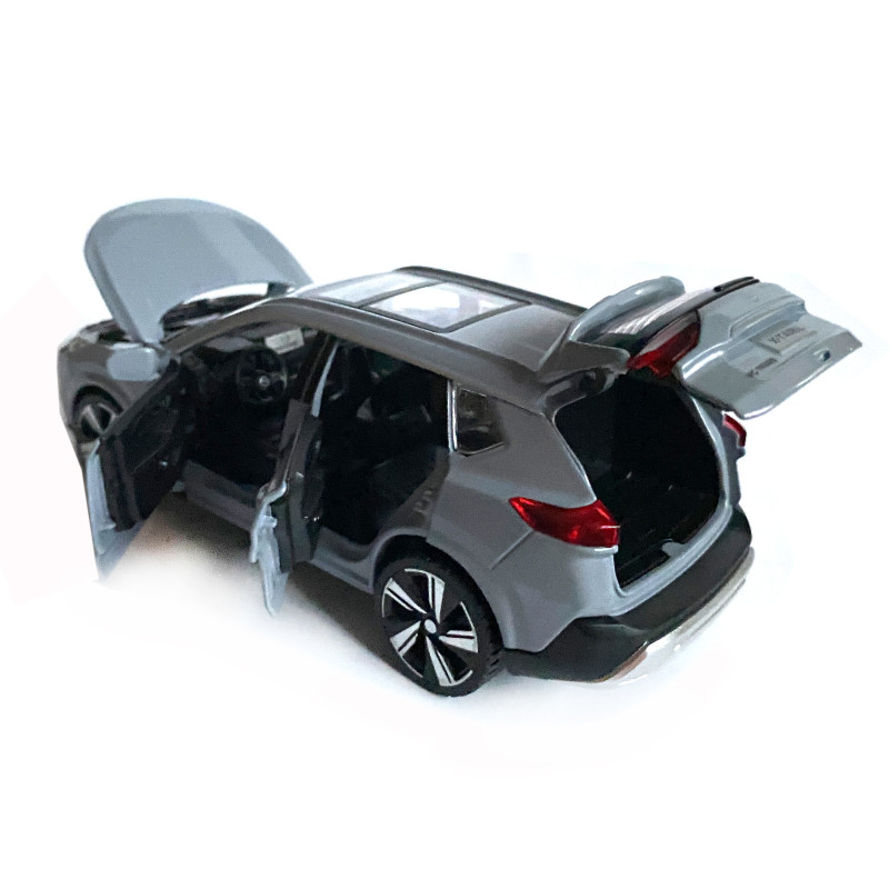 Іграшкова машинка металева Nissan X-Trail VC-Turbo 300, ніссан, сірий, звук, світло, інерція, откр двері, капот, Автоексперт, 1:32,14,5*7*6см (ТК-10415)