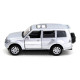 Іграшкова машинка металева MITSUBISHI PAJERO 4WD TURBO, мітсубісі паджеро турбо, срібний, відкр двері, інерція, 1:43 (250282)