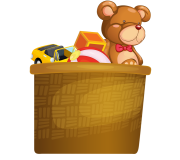 Кошик для іграшок